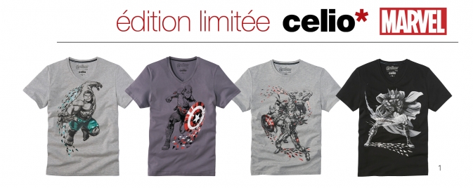 Une collection Marvel chez Celio pour Noël